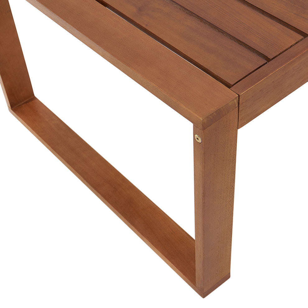 Weston Eucalyptus Wood Cocktail Table