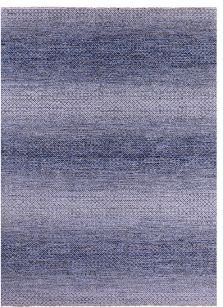 10' 1" X 14' 0" Hand Knotted Savannah Grass Wool Rug - Q13177