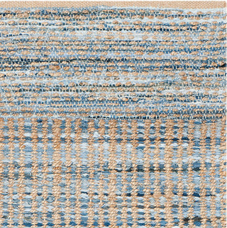 Safavieh Cape Cod Cap353A Natural, Blue Area Rug, 2'3" X 6'0"