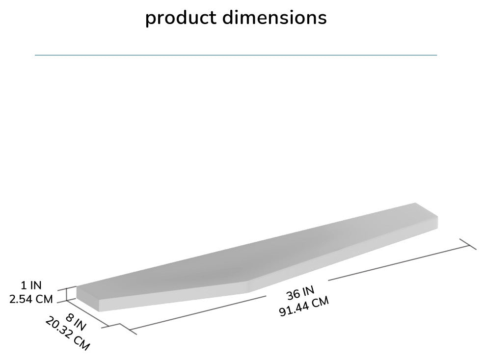 Lonny Wall Mounted Shelves, Walnut
