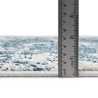 Unique Loom Elizabeth Finsbury Rug, Blue, 2'x3'