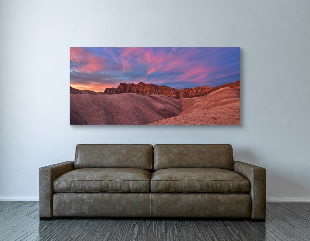 Epic Graffiti "Golden Canyon Sunset" Giclee Canvas Wall Art, 30"x60"