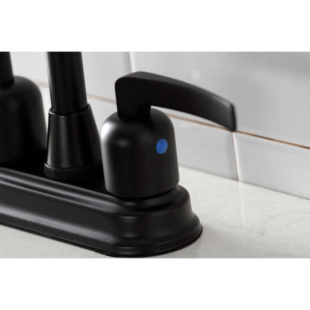 Kingston Brass KB8490EFL Centurion Bar Faucet, Matte Black