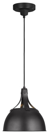 Logan Small Pendant, Aged Iron