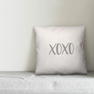 XOXO 16x16 Throw Pillow