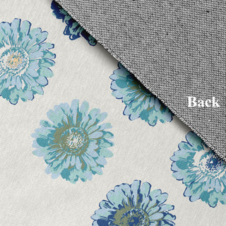 Gypsy Floral Spring Chenille Rug, Dark Cobalt Blue, 5'x7'