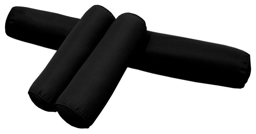 Style 6 Twin Size Pipe Trim Bolster Pillow Cushion Outdoor Slip Cover ONLY AD109