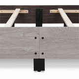 ClickDecor Kenton Platform Bed Queen Size Light Gray