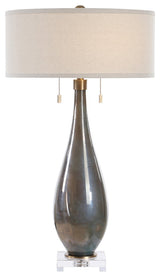 Uttermost Suranne Antique Brass Table Lamp