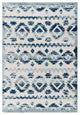 Contemporary Abstract Diamond Moroccan Trellis 5x8 Indoor and Outdoor Area Rug