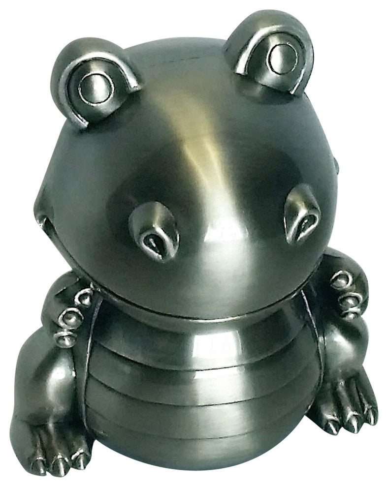 Elegance Pewter Plated Gator Bank