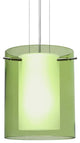 Pahu 1 Light Pendant Lighting, Satin Nickel