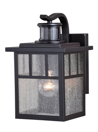 Mission Dualux 7" Outdoor Motion Sensor Wall Light, Oil Burnished Bronze