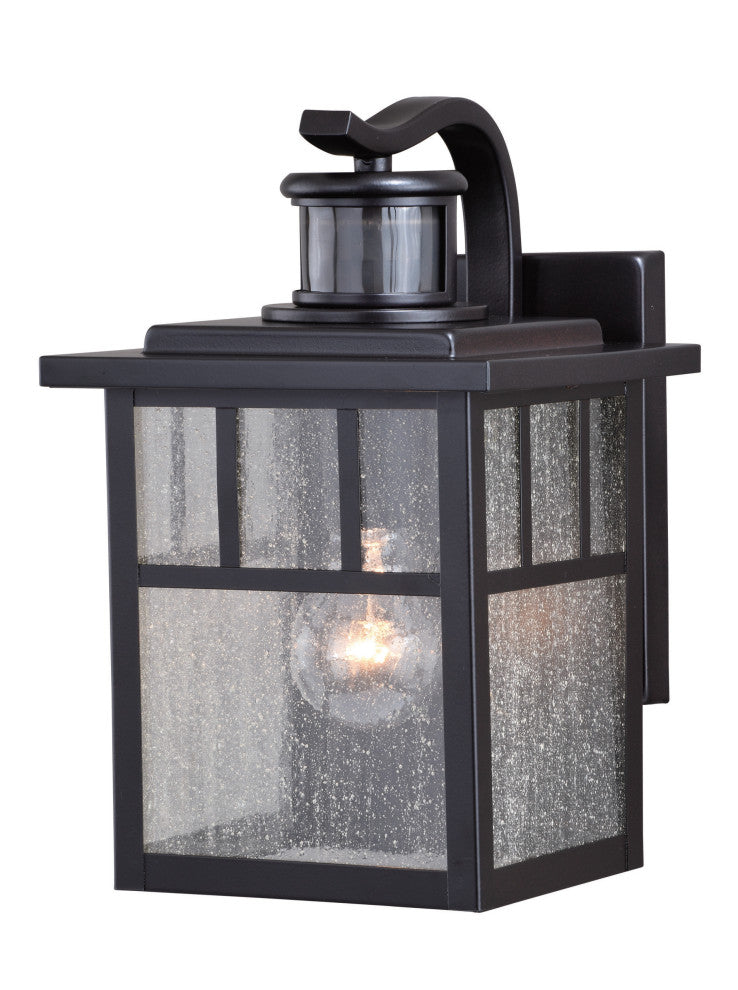 Mission Dualux 7" Outdoor Motion Sensor Wall Light, Oil Burnished Bronze