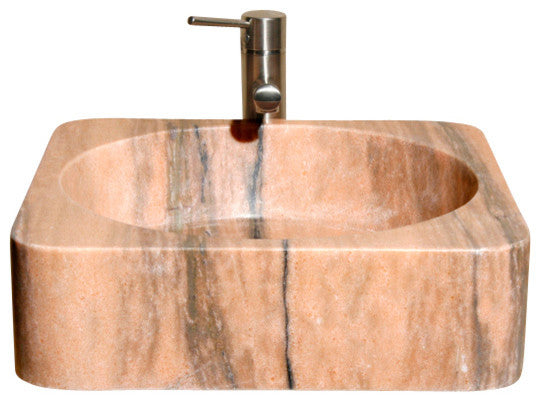V-VSR18 Sunset Mist Polished Vessel Sink