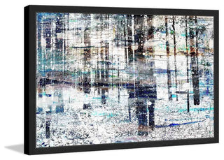 Parvez Taj "Deserted Forest" Framed Painting Print, 30"x20"