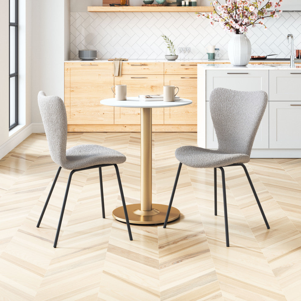 Thibideaux Dining Chair, Set of 2 Light Gray