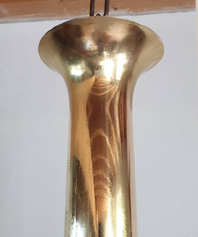 Large Mid-Century Modern "Tetraclio" Chandelier
