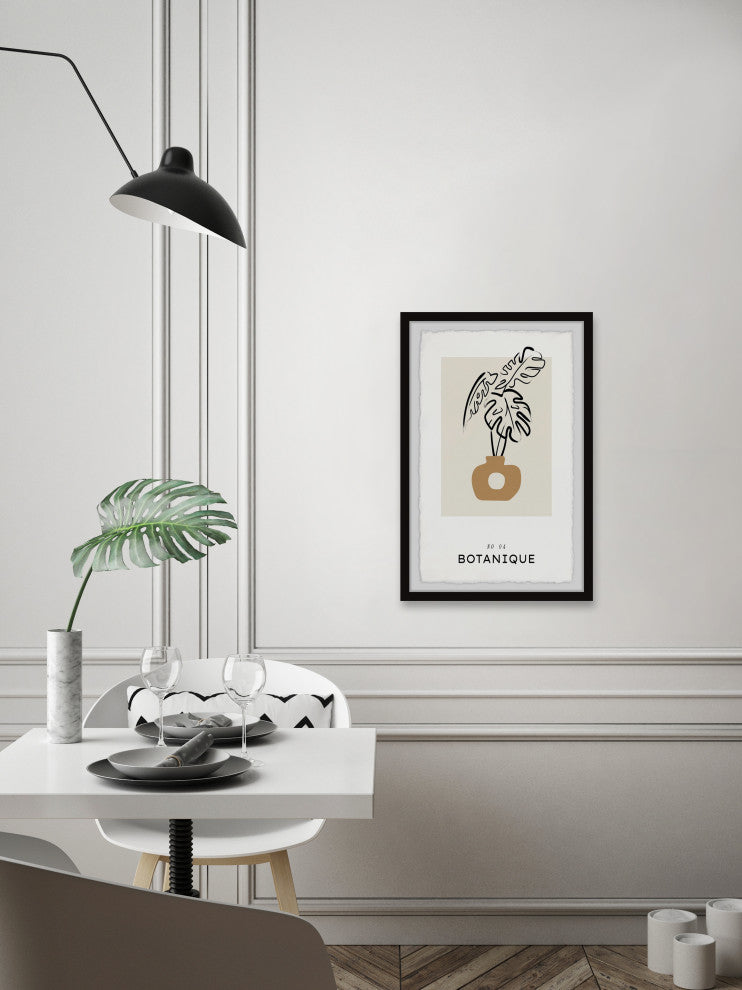 "No 04 Botanique" Framed Painting Print, 24x36