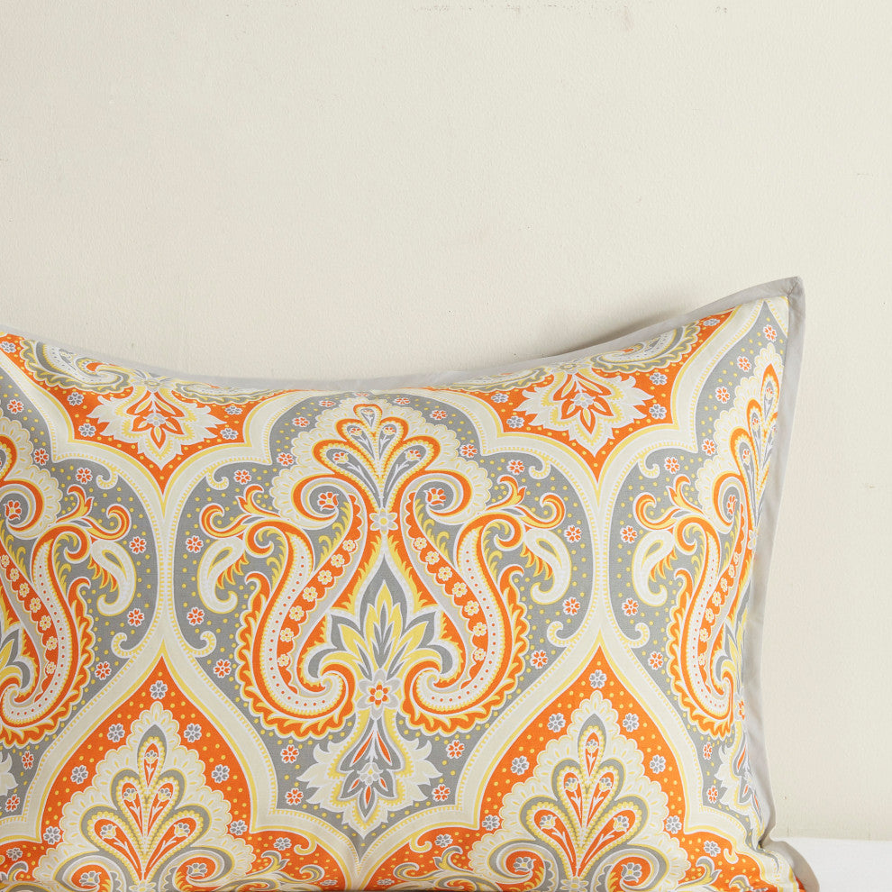Madison Park Nisha Comforter Set in Orange