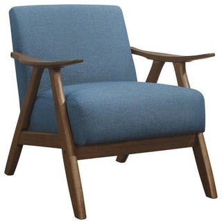 Lexicon Elle Accent Chair with Arm Rest in Blue