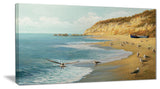 "The Calm Beach" Canvas Print