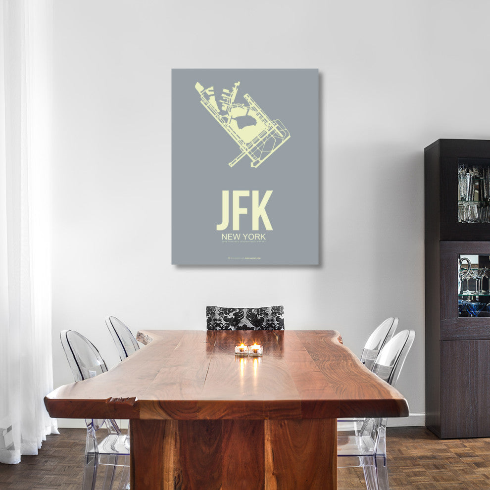 "JFK New York Poster 1" Fine Art Print