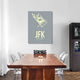 "JFK New York Poster 1" Fine Art Print
