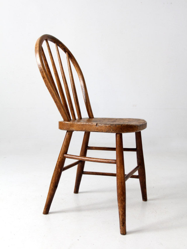 Consigned, Antique Spindle Back Chair