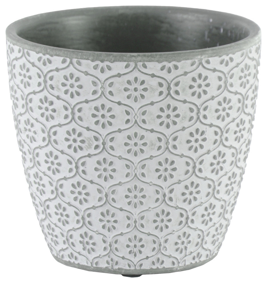 Esko Cement Pot, Concrete Gray