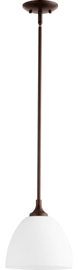 Quorum International 3159 Enclave 1 Light 9"W Mini Pendant - Oiled Bronze