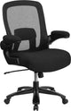 Contemporary Heavy Duty Black Mesh Executive Swivel Chair