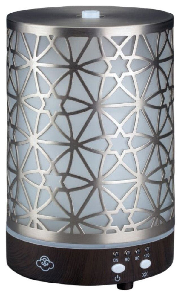 Serene House Metal 5V Diffuser | Nexus Silver/90mm