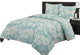 Abiola 3 Piece Light Blue Comforter Set, King