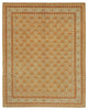 Rug N Carpet - Handmade Oriental 7' 7" x 9' 5" Pastel Oushak Area Rug
