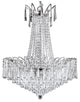 Artistry Lighting Victoria Drop Collection Crystal Chandelier, Chrome, 29"x32"