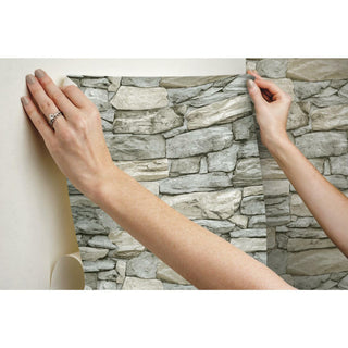 Stone Peel & Stick Wallpaper