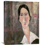 "Portrait of Jeanne Hebuterne" Canvas Giclee by Amedeo Modigliani, 24"x30"
