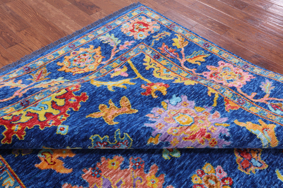 Turkish Oushak Handmade Rug 8' 0" X 9' 11" - Q14832