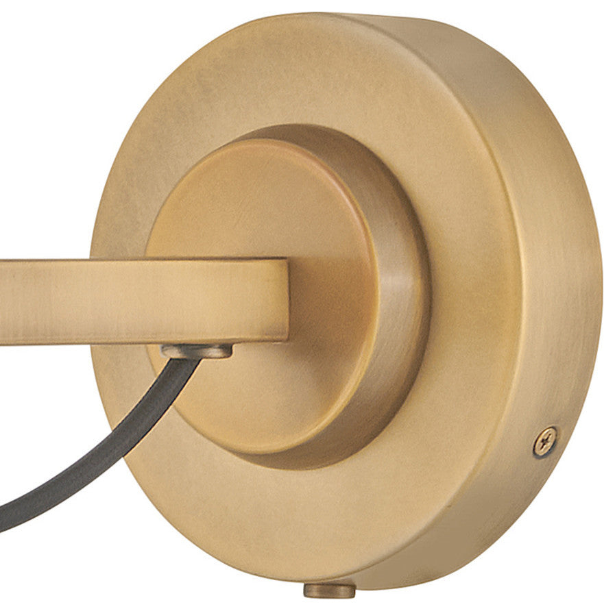 Hinkley Spence Medium Adjustable Single Light Sconce, Chalk White