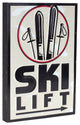 Ski Lift Lodge Sign 15.75"H