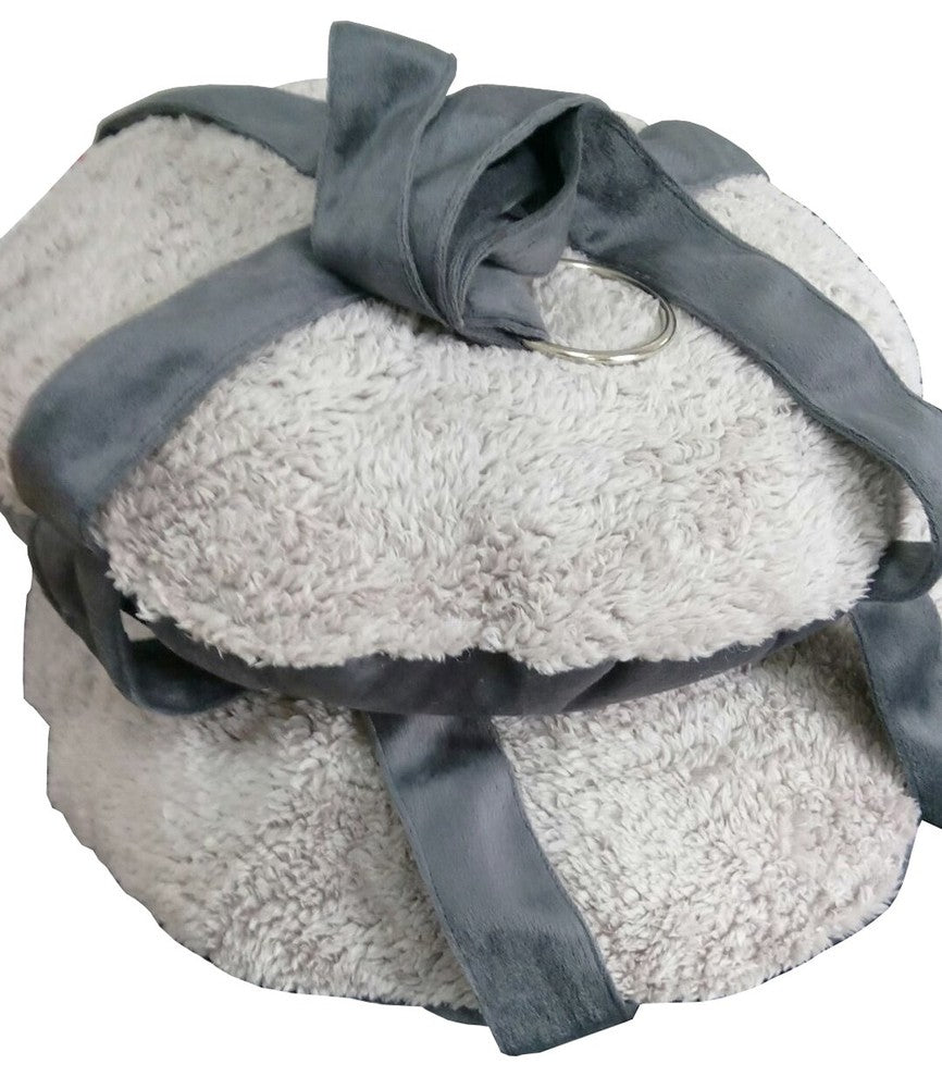 Kittyhaus Dual-Lounger Kitty Cat Pillow Hammock Lounge, Gray