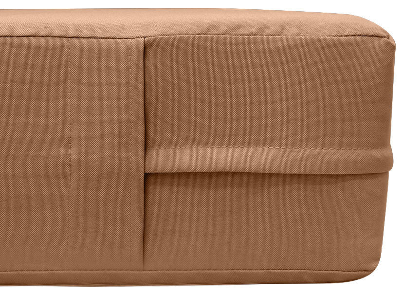 S1 Twin Size 5PC Knife Edge Daybed Mattress Cushion Bolster Complete Set AD104