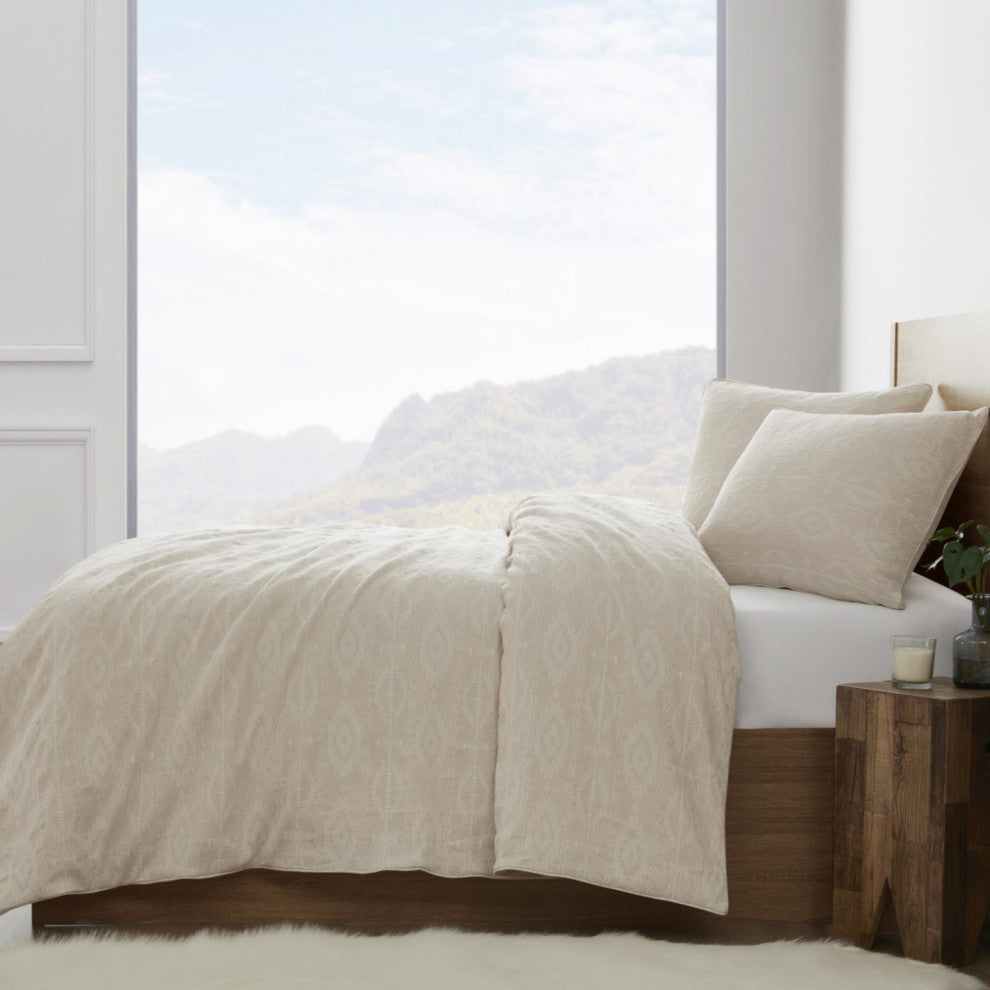 Tempe Matelasse Duvet Cover Set, 3 Piece, Twin