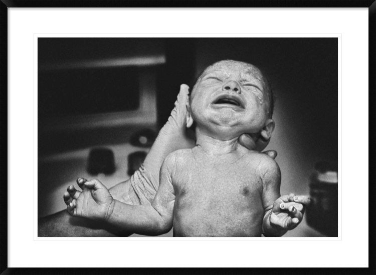 "No Words To Describe The Feeling" Framed Digital Print by Piet Flour, 38"x28"