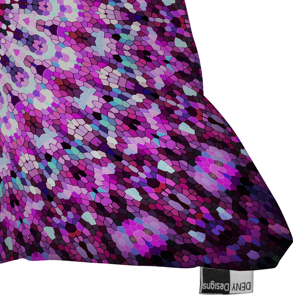 Deny Designs Monika Strigel Pink Arabesque Outdoor Throw Pillow