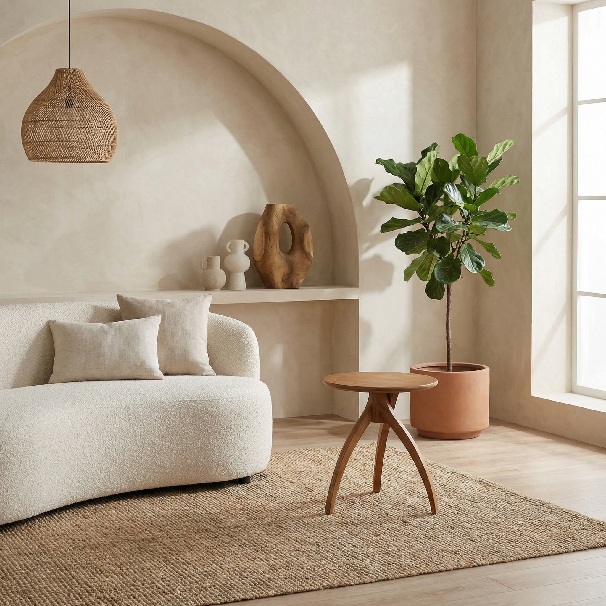 Vikram Side Table, L