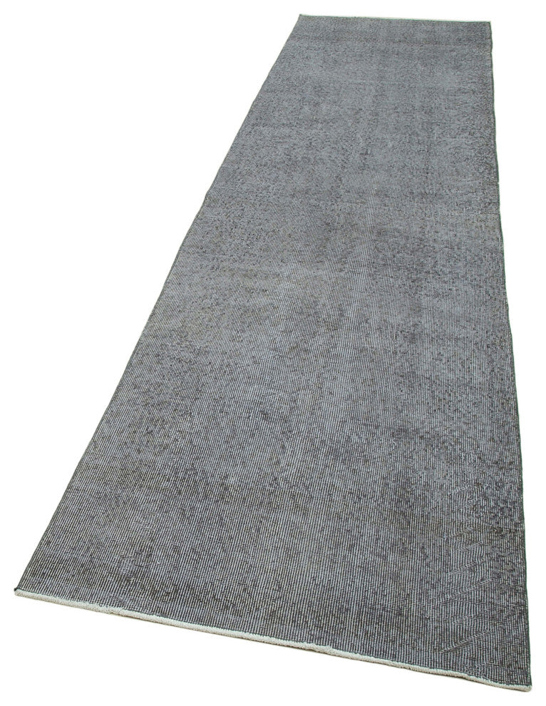 Rug N Carpet - Handwoven Anatolian 2' 11" x 11' 11" Distressed Floor Runner Rug