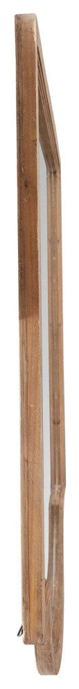 Modern Wood Accent Mirror