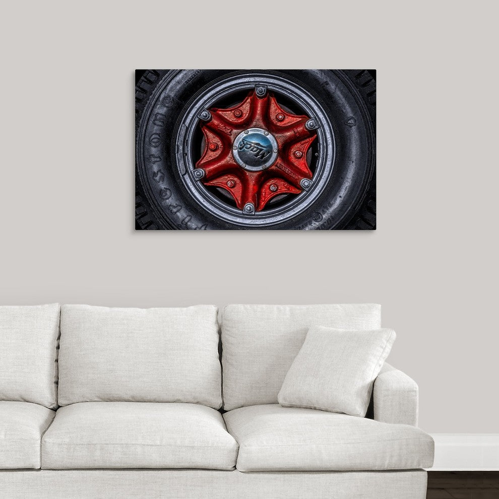 "Mack" Wrapped Canvas Art Print, 36"x24"x1.5"